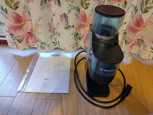 RANCILIO ROCKY DOSER ランチリオ エスプレッソ グラインダー 良品 日本語説明書付き