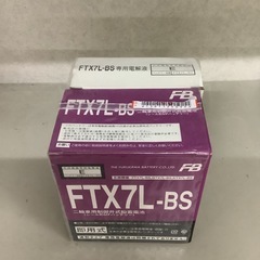 二輪車用制御弁式鉛蓄電池　FTX7L−BS 専用電解液セット　　リサイクルショップ宮崎屋　佐土原店　25.8.3Fの画像