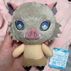 伊之助  ぬいぐるみ キーホルダー 鬼滅の刃