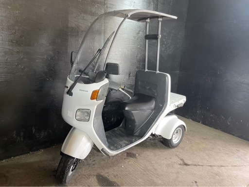 ★支払い総額7.4万円★関東圏内即日配送可能！始動動画もあります♪ホンダ　ジャイロキャノピーFi TA03 外観良好♪ワイパー、ウォッシャー確認済み！