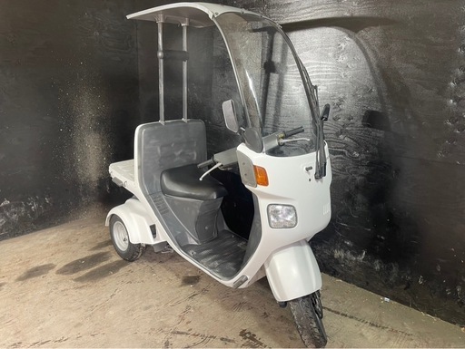 ★支払い総額7.4万円★関東圏内即日配送可能！始動動画もあります♪ホンダ　ジャイロキャノピーFi TA03 外観良好♪ワイパー、ウォッシャー確認済み！