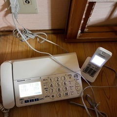 【ジャンク扱い】固定電話　パナソニック　ファックス