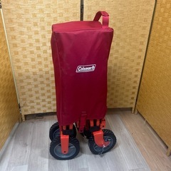 【引取】コールマンアウトドアワゴン 中古美品
