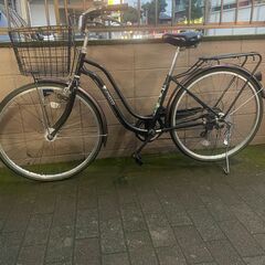 リサイクルショップどりーむ荒田店 No1500 自転車　シティサイクル　２６インチ　ギア切り替え付き♪　LEDオートライト付き♪　