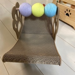 猫　爪研ぎ　未使用に近いの画像