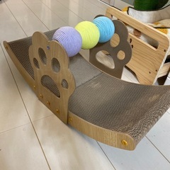 猫　爪研ぎ　未使用に近い