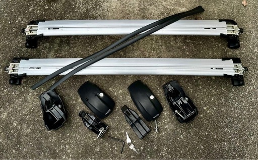 エクストレイルT33(ルーフレール無)に最適 TERZO エアロバーセット