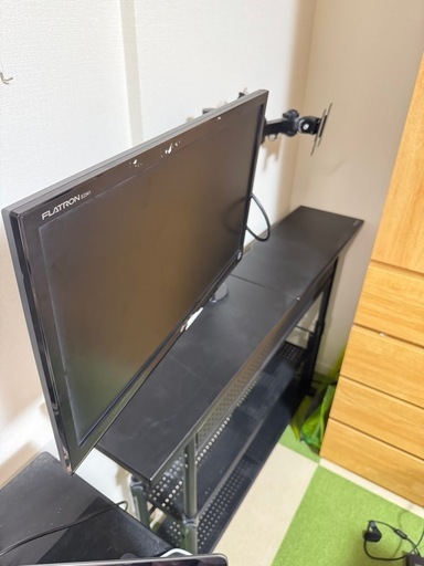 Bauhutte( バウヒュッテ ) エクステンションデスク 昇降式 モニター台 ディスプレイ スタンド ( 幅 120 × 奥行 25 cm 高さ 59~80 cm ) ブラック BHC-1200H-BK