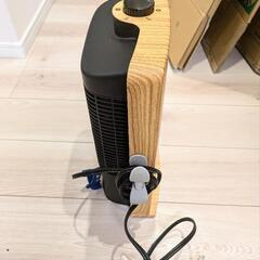 中古セラミックファンヒーター山善の画像