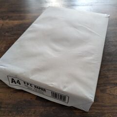 普通紙 コピー用紙です