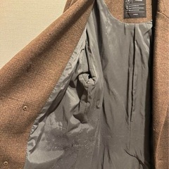 冬物の暖かいチェスターコートの画像