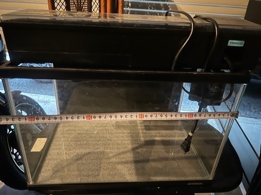 45センチ水槽　上部フィルター　照明　セット売り