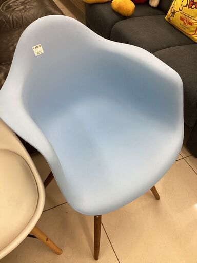 シェルチェア　ブルー