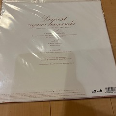 Dearest レコード 浜崎あゆみの画像