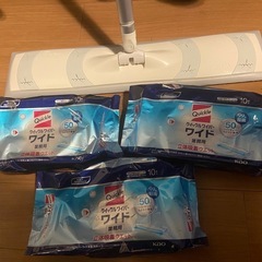クイックルワイパー　ワイド（シート付き）