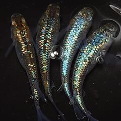 🐟️コバルトアンバー✨️ラメがキレイ✨️２ペア🉐 №27の画像