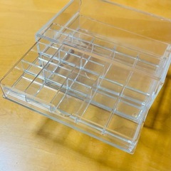 無印良品　アクリルケース　横型3段の画像