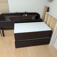 【募集終了】ダブルベッド（取りに来て頂ける方限定）の画像