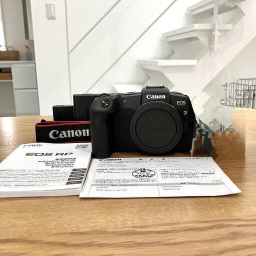 【ショット数1000以下、保証書付】Canon EOS RP ボディ