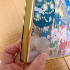 ディズニーお菓子缶 ダッフィフレンズの画像