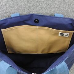 yohn しましまトート 帆布 キャンバス トートバッグ 八ヶ岳南麓 帆布カバン ヨーン アトリエ 工房の画像
