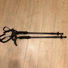 【終了】モンベル登山用ストック　ポール　カーボン製
