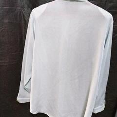 レトロ 長袖カラーシャツの画像