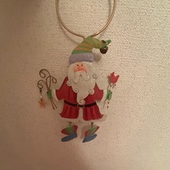 ブリキ製Xmas飾り