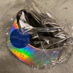【新品】GALFY ガルフィー  オーロラ切り替えキャップ ユニセックス 黒の画像