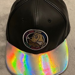 【新品】GALFY ガルフィー  オーロラ切り替えキャップ ユニセックス 黒の画像