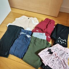 子供服　90サイズ　長袖　女の子　冬服の画像