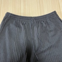 【セット商品あり】 メンズ 紳士 ズボン 長ズボン パンツ 黒 ブラックMの画像