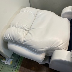 電動ラウンジチェア SHIFFON Jr （シフォンジュニア）（ホワイト）の画像