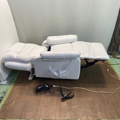 電動ラウンジチェア SHIFFON Jr （シフォンジュニア）（ホワイト）の画像