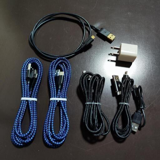 USBケーブル タイプＣ2本 マイクロUSB 4本