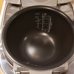 〈ありがとうございました〉【5.5合炊き】象印　ZOJIRUSHI　圧力ＩＨ炊飯ジャー　鉄器コート「極め羽釜」炊飯器の画像