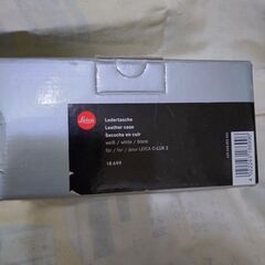 未使用　LEICA leather case 18699  C-...