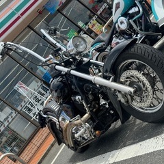 ドラックスター400 腹下にLEDテープをつけて欲しいです。