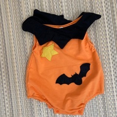 ハロウィン子供服70🎃　の画像