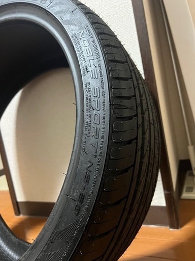 美品　タイヤ4本セット　225/35R18 ナンカン　NS-20 