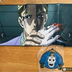 ジョジョの奇妙な冒険　1番くじ　タオルとラバーマスコットの画像