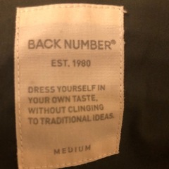 MA-1 カーキ　ジャケット　アウター　秋服　backnumberの画像