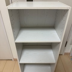 美品　傷なし　連結できる　カラーボックス レギュラー 3段の画像