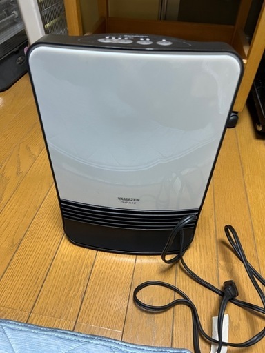 山善センサー付きセラミックファンヒーター