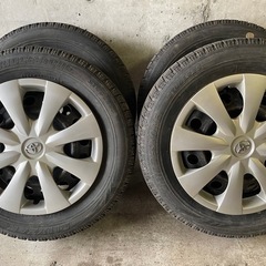 【急募】トヨタ　アクア　ブリヂストン　スノータイヤ　15インチ 