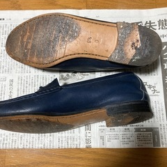 紳士革靴　サルバトーレ・フェラガモ　の画像