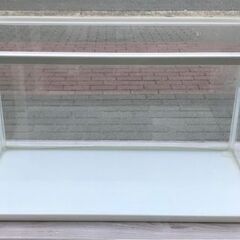 GEX 50cmガラス水槽　50×24×29【中古・良品】　メダ...