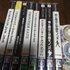 PS３　PSPソフト　PSP本体(ジャンク)　セットの画像