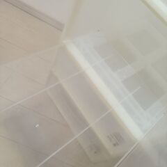 無印良品 衣装ケース 引き出し式　深×1、小×２ 計3個の画像