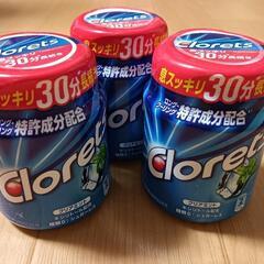 決まりました クロレッツXP ボトルガム 3個 クリアミント